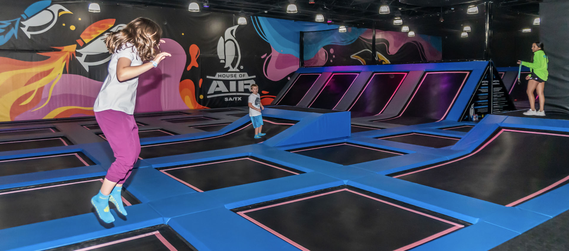 main bounce floor at House of Air