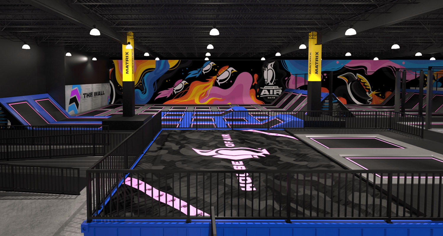 main house of air jump place San Antonio tx